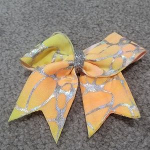 Cheer bow key chain